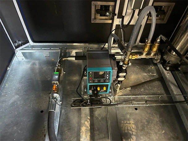 Interior view of the Nebolex Supply CUBE with winter package